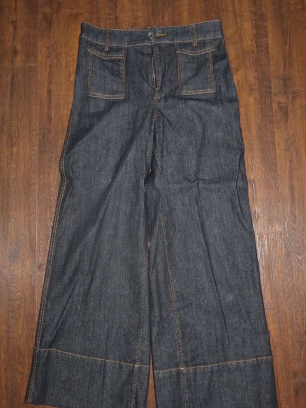 Zara cropped jeans